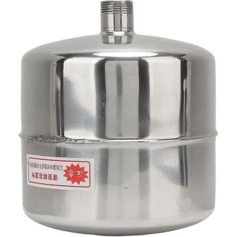 Réservoir de pompe 4 L avec pressostat anticorrosion - cuve en acier inoxydable (1/5)