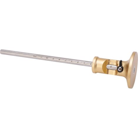 Kit de 2 outils de traçage pour le travail du bois : gabarit à queue d'aronde et guide de marquage. (1/5)