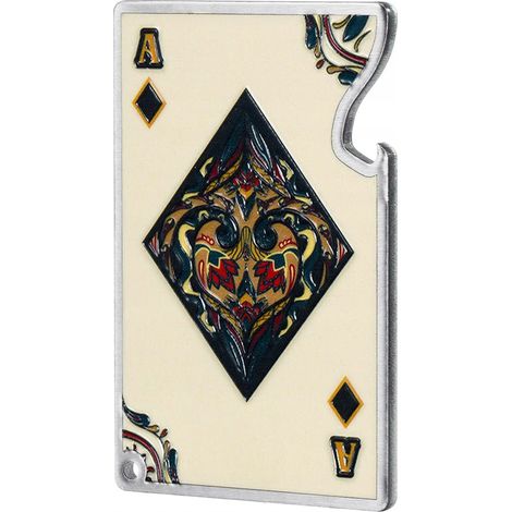 KADAX Flaschenöffner, Kapselheber, Spielkarte Design, Bieröffner aus Stahl, Drehverschlussöffner für