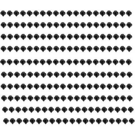 Kit de fixation de 200 clips pour garnitures de pare-chocs intérieurs Nissan Xterra, Versa, Sentra et Maxima (1/5)