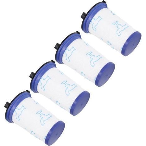 DBBEGK SURENHAP - Filtres d\\'aspirateur pour Rowenta Force 360 X Pert - Lot de 4 - Haute efficacité