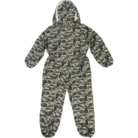 Voile De Protection Apicole - Combinaison Anti-Abeilles En Polyester-Coton - Pour Apiculture Extérieure - Taille Unique (1/5)