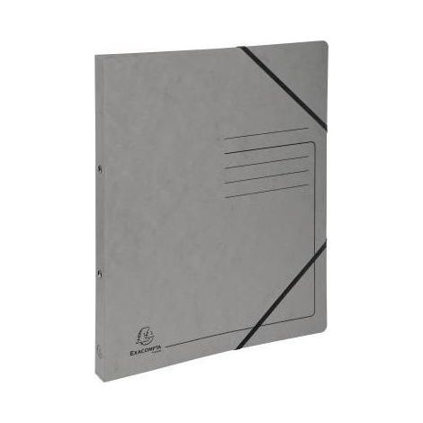 Ringbuch DIN A4 355g/m Colorspankarton grau (1/4)