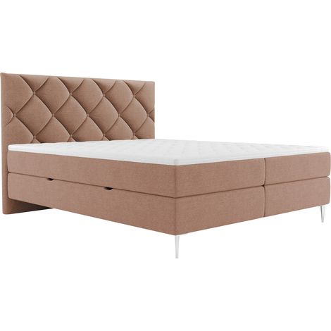 Cama continental ComfiDream Myrel, Verita 52, Continental, Doble, 180x200, Tapiz, Somieres, 188x207x117cm