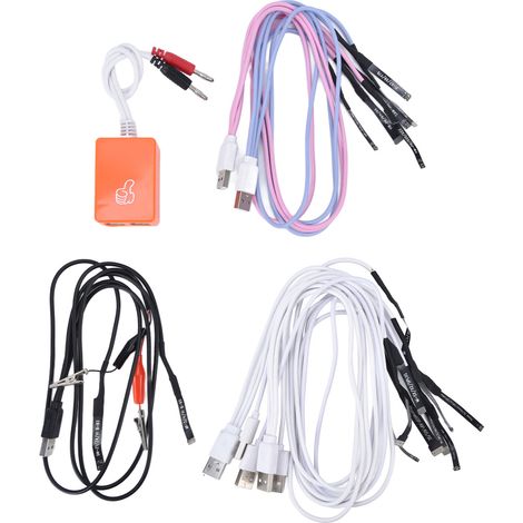 Câble d'alimentation USB pour test et réparation de téléphone, cordon PVC avec interface d'extension (1/5)