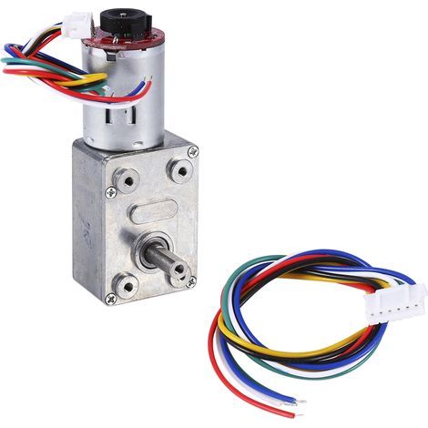 Moteur Réducteur à Couple Élevé avec Encodeur et Frein Autobloquant (10 tr/min) (1/5)