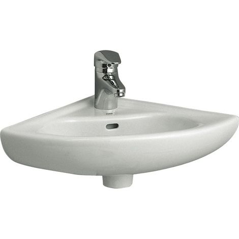 Lave-mains d'angle ARKITEKT 40x40 ovale - VITRA - 6093L003-1252 (1/2)