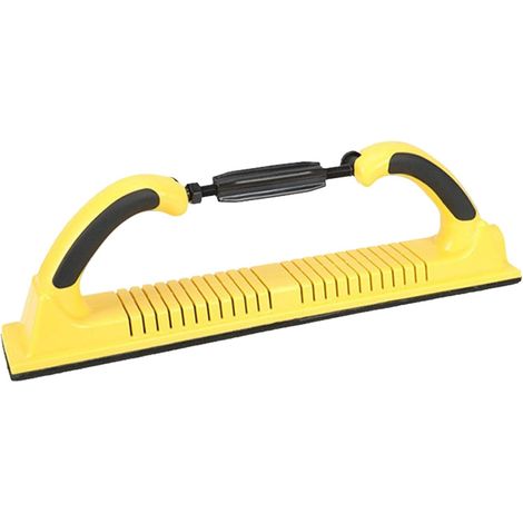 Pour Ponceuse à Main Professionnelle, Cale a Poncer Carrosserie, Ponceuse Carrosserie Voiture, Outil de Ponçage Manuel, pour Bandes Abrasives 70 x 400 mm (1/5)