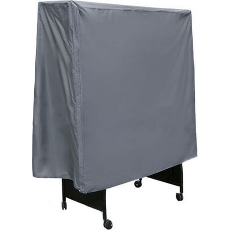 Housse Extérieure pour Table de Ping-Pong 185 x 165 x 70 cm – Imperméable, Résistante aux UV et aux Intempéries, avec Ventilation (1/3)