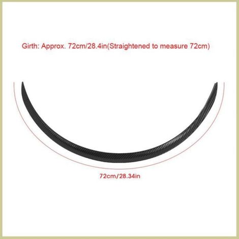 Cocosity Sourcil de roue 4pcs roue sourcils protecteur lèvre garniture anti-rayuresFender Flare Style en fibre de carbone (1/4)