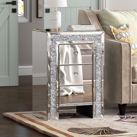 51cm W Bedside Table (1/4)