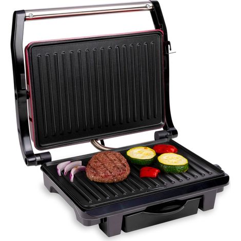 Grill da contatto Alpina contact grill 1000W antiaderente (1/5)