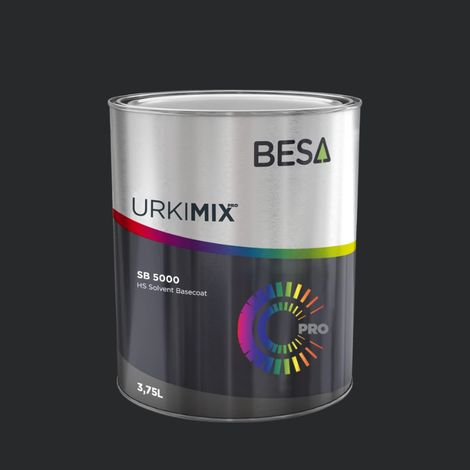 Pot de peinture Polyuréthane / bi composant Noir Graphite RAL 9011  Brillant - 250 gr