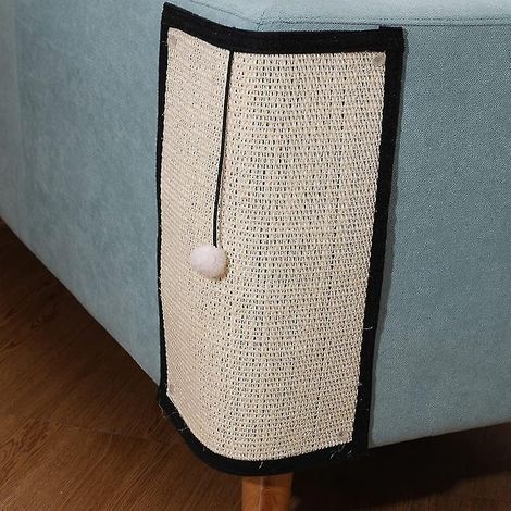 Tapis à griffer, tapis à griffer pour chat, griffoir en sisal pour chat, tapis de protection en sisal pour canapé (1/5)