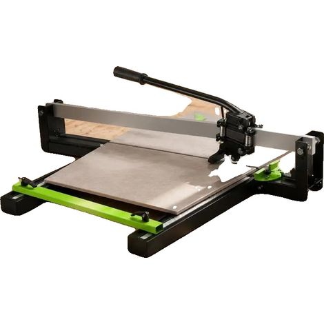 Fliesenschneider, Präzise Laserpositionierung, Rutschfeste GummOberfläche, grün (1/2)