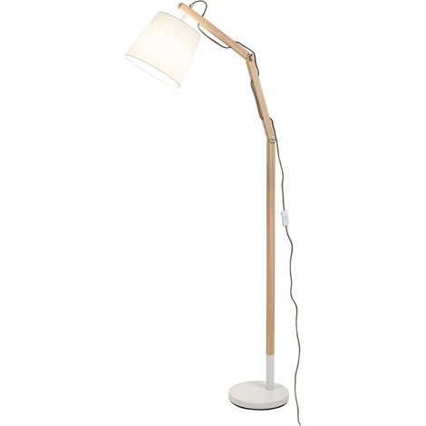 Lampada da terra in legno regolabile E27 60W Rabalux Thomas 4192 (1/5)