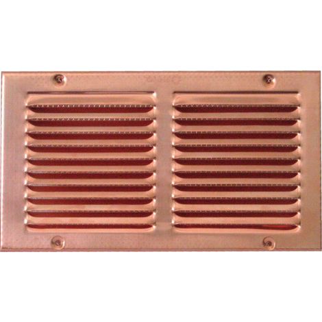 1PZ GRIGLIA DI AERAZIONE IN RAME mm. 250x140