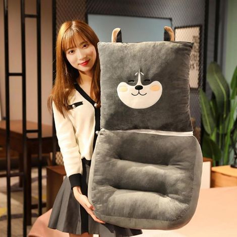 Coussin de Soutien Lombaire intégré pour Plus de Confort – Coussin de Soutien Dorsal Super Doux avec Conception à Double Usage Expérience d'assise Améliorée – Idéal pour Une Utilisation au (1/5)