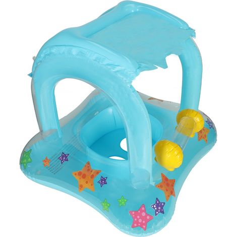 Colchón inflable para bote inflable con colchón de ruedas con dosel
