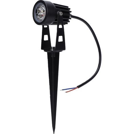 Lampe de jardin LED étanche IP65 3W lumière blanc chaud éclairage paysager extérieur DC12V (1/5)