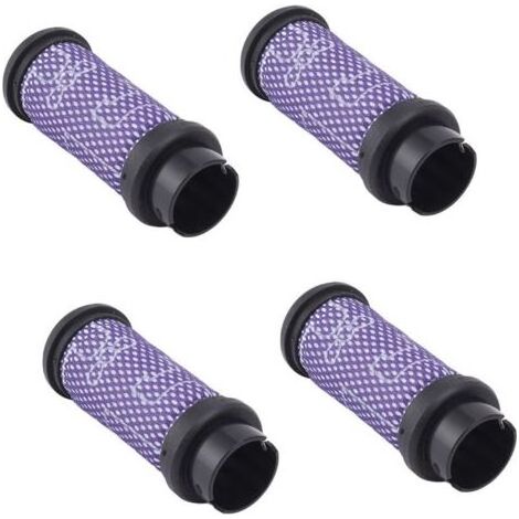 Ersatzfilterset für INSE S600 S6P S6 Staubsauger, violette Teile, 4 Stück (1/4)