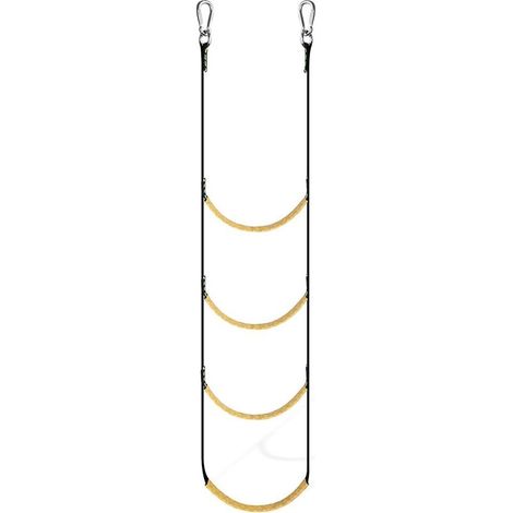 GDHZS-  Échelle de corde marine, échelle de corde en nylon pour bateau, échelle de corde portable pour bateau, échelle de corde robuste pour bateaux, bateau gonflable, kayak, bateau à moteur, canoë (4 (1/5)