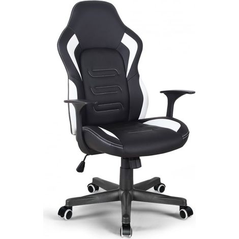 Ergonomischer Bürostuhl aus Kunstleder Im Rennsportstil Aragon