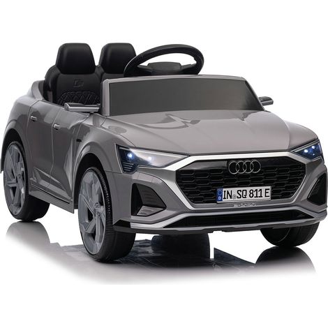 Macchina Elettrica per Bambini Licenza Ufficiale Audi SQ8 12V 4,5Ah Grigio