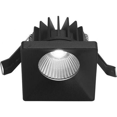 Faretto incasso led gea led danae gfa304 nero lampada soffitto moderna