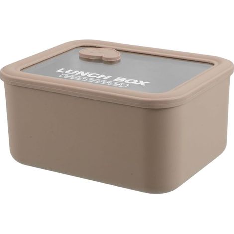 Boîte à lunch Bento en acier inoxydable BESPORTBLE, compatible (1/4)