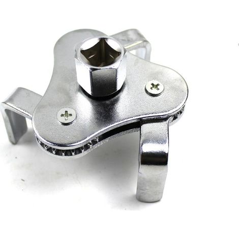 Clé à filtre à huile à bras plat auto-réglable pour voiture, plage de réglage 65 à 102 mm, outil de maintenance automobile pratique pour vidange moteur (1/2)