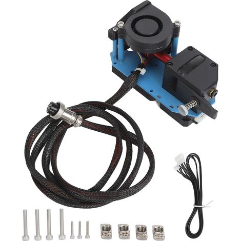 Kit d'extrudeuse 3D avec bloc chauffant, dissipateur thermique et ventilateur pour imprimante ENDER 3 12V (1/5)