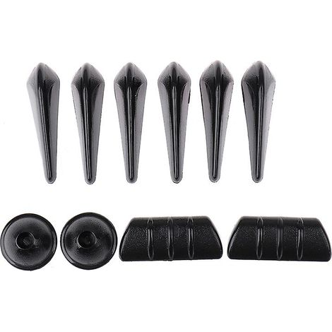 Kit de carénage pour voiture, accessoires auto, ensemble de 10 pièces pour guide anti-bruit du vent (1/4)