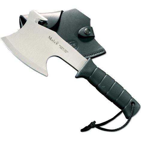 Ascia da caccia Muela Hg Hg HG-S, mango di 13 cm in gomma iniettata, foglia di 15 cm, peso 520 grammi + carta regalo multiuso