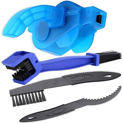 nettoyage De Chane De Vlo 4 Pices, Brosse De Nettoyage Pour Tous Les Types De Nettoyage De Vlo Outil De Nettoyage De Chane De Vlo Manivelle/pneu/b (1/5)