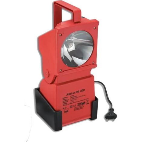 AccuLux JobLux 90 LED lámpara roja recargable