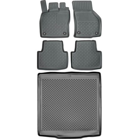 Volkswagen Passat B8 Sedán a partir de 2014 SET - Alfombrillas para coche + alfombrilla para maletero