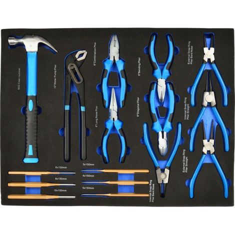 Geko G10833F Set di attrezzi 16 pezzi funzionale ergonomico
