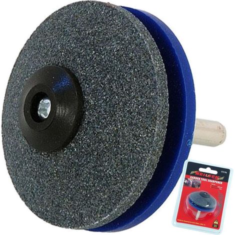 Neilsen Lawnmower Rotary Blade Garden Tool Sharpener Tool 80 Grit For Drill