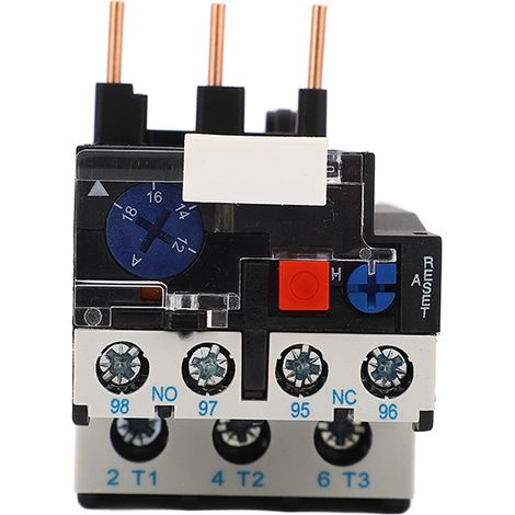 GARRYFIZH Relais de surcharge thermique 400 V/600 V 12-18 A, protecteur contre les défauts de phase pour la sécurité des circuits (1/5)