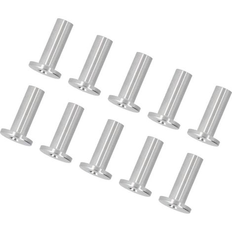 Manchons de protection pour câbles en acier inoxydable - 10 pièces, haute résistance, imperméables (1/4)