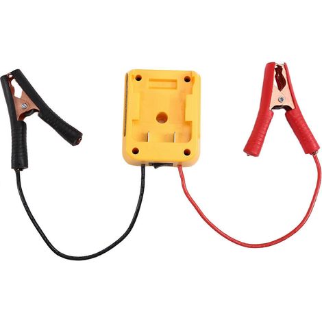 18V Starthilfekabel für Autobatterien, DIY-Adapter für Dewalt (1/5)