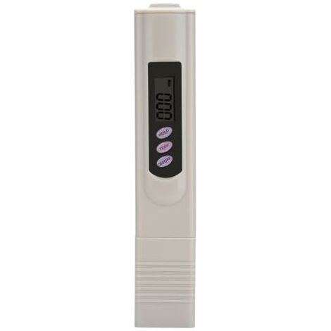 Stylo De Test Tds Pour L'analyse De La Qualité De L'eau À La Maison - Surveillance Précise Des Eaux Potables Sans Batterie Incluse- (1/3)