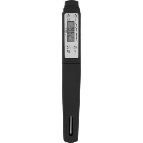 Thermomètre Instantané à Sonde Inox pour Cuisine, Viande, Café et Lait (1/2)