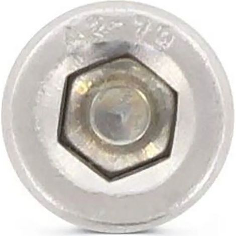 Vis euromarine din 912 tête hexagonale inox 8x25 mm (1/3)