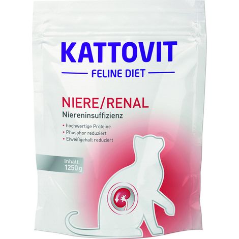 Kattovit Feline Niere/Renal 1.250 g für ausgewachsene Katzen Trockenfutter