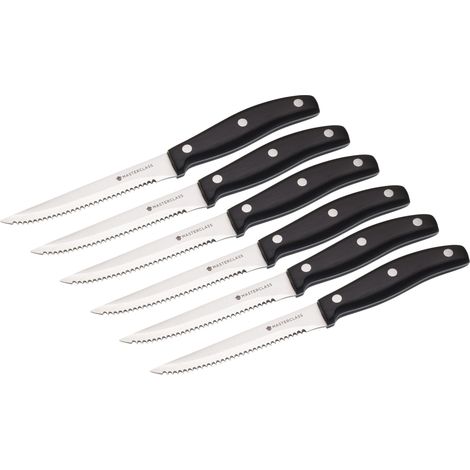 MASTERCLASS Master Class - Juego de Cuchillos para Carne (6 Piezas)