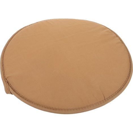 Coussin de chaise rond épais TEHAUX avec sangles, rembourrage