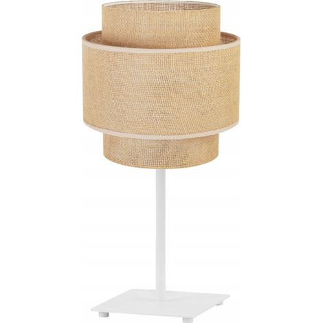 LAMPADA DA COMODINO BOHO PARALUME JUTA 20 CM (1/5)