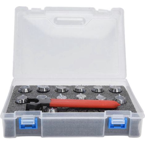 13-teiliges Spannzangen-CNC-Graviermaschinen-Fräs-Drehmaschinen-Werkzeug-Gewindebohrer-Futter-Set SKER2013PC03